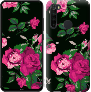 

Чохол Троянди на чорному тлі на Xiaomi Redmi Note 8 780337