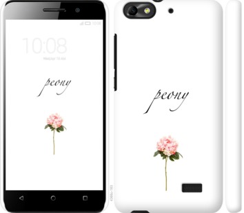 

Чехол Пион для Huawei Honor 4C 754659