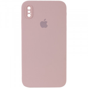 Чохол Silicone Case Square Full Camera Protective (AA) на Apple iPhone XS Max (6.5")