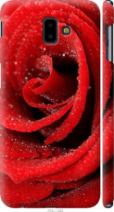 Чохол Червона троянда на Samsung Galaxy J6 Plus 2018