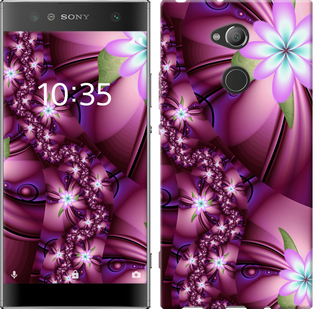 

Чехол Цветочная мозаика для Sony Xperia XA2 H4113 658043