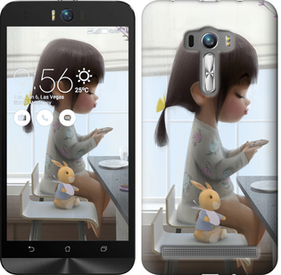 

Чехол Милая девочка с зайчиком для Asus ZenFone Selfie ZD551KL 636792