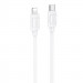 Дата кабель Hoco X115 Surpass Type-C to Lightning 27W (1m) (White)