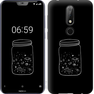 

Чохол Космос в банку на Nokia 6.1 Plus 729206
