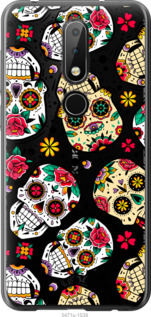 

Чехол Черепа для Nokia 6.1 Plus 1441384