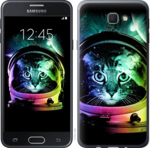Чехол Кот-астронавт для Samsung Galaxy J7 Prime