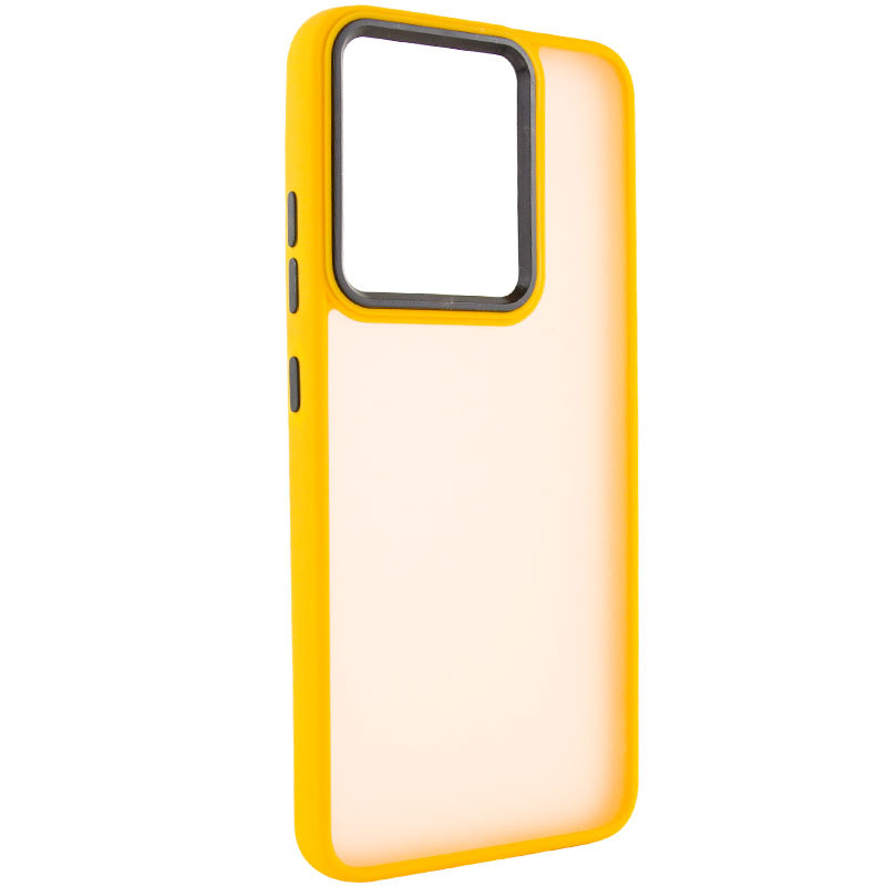 Чехол TPU+PC Lyon Frosted для Xiaomi Redmi 13C / Poco C65 (Orange)