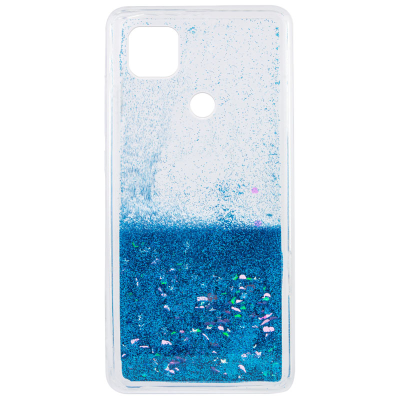 

TPU чохол Liquid hearts на Xiaomi Redmi 9C (Блакитний) 1067868