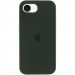 Чехол Silicone Case Full Protective (AA) для Apple iPhone 16e (6.1") (Зеленый / Cyprus Green)