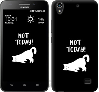 

Чехол Уставший кот для Huawei Honor 4 Play 874499