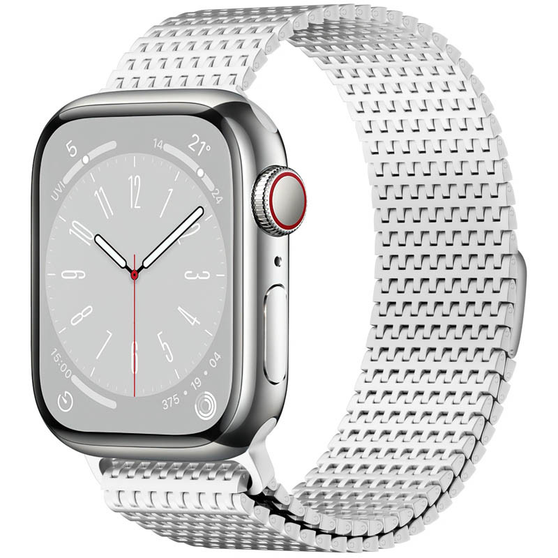 Ремешок WiWU Stainless steel для Apple Watch 38/40/41mm (Silver)