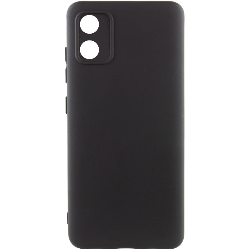 Чехол Silicone Cover Lakshmi Full Camera (A) для Motorola Moto E13 (Черный / Black)