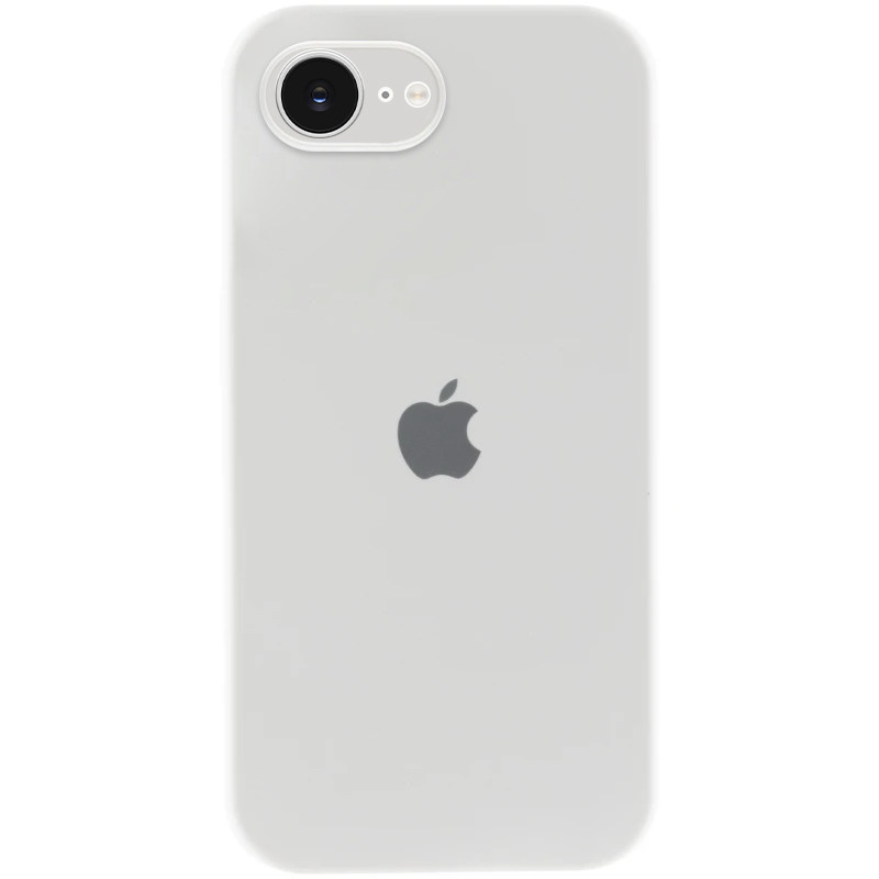 Чохол Silicone Case Full Camera Protective (AA) на Apple iPhone 16e (6.1") (Білий / White)