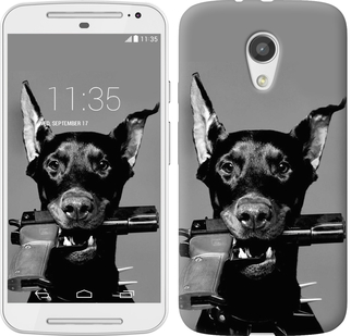 

Чехол Доберман для Motorola Moto G2 266909