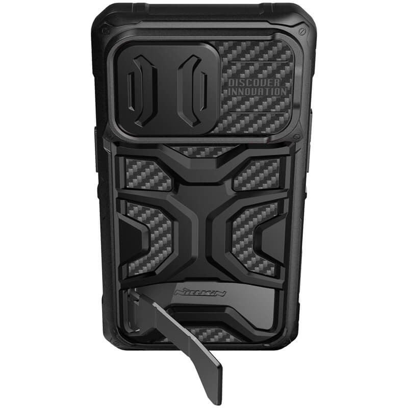 TPU+PC чехол Nillkin CamShield Adventurer Pro Magnetic для Apple iPhone 14 Pro Max (6.7") (Armor Black) в магазине vchehle.ua