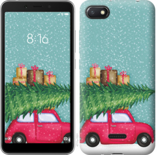 

Чехол Машина с подарками для Xiaomi Redmi 6A 867622