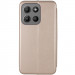 Фото Кожаный чехол-книжка Classy для Motorola Moto G15 4G (Золотой) на vchehle.ua
