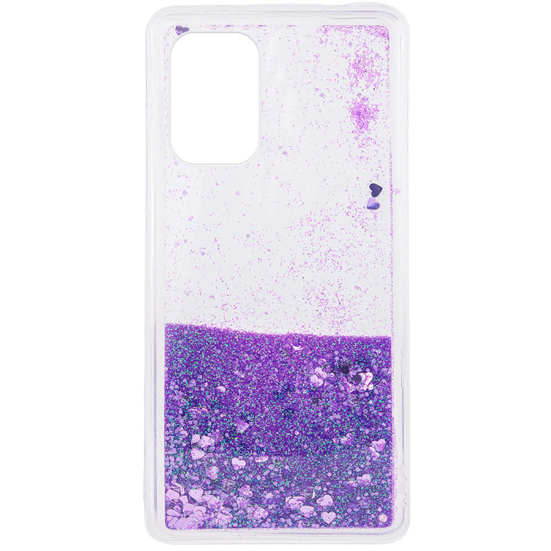 

TPU чохол Liquid hearts для Xiaomi Redmi Note 10 (Фіолетовий) 1132460