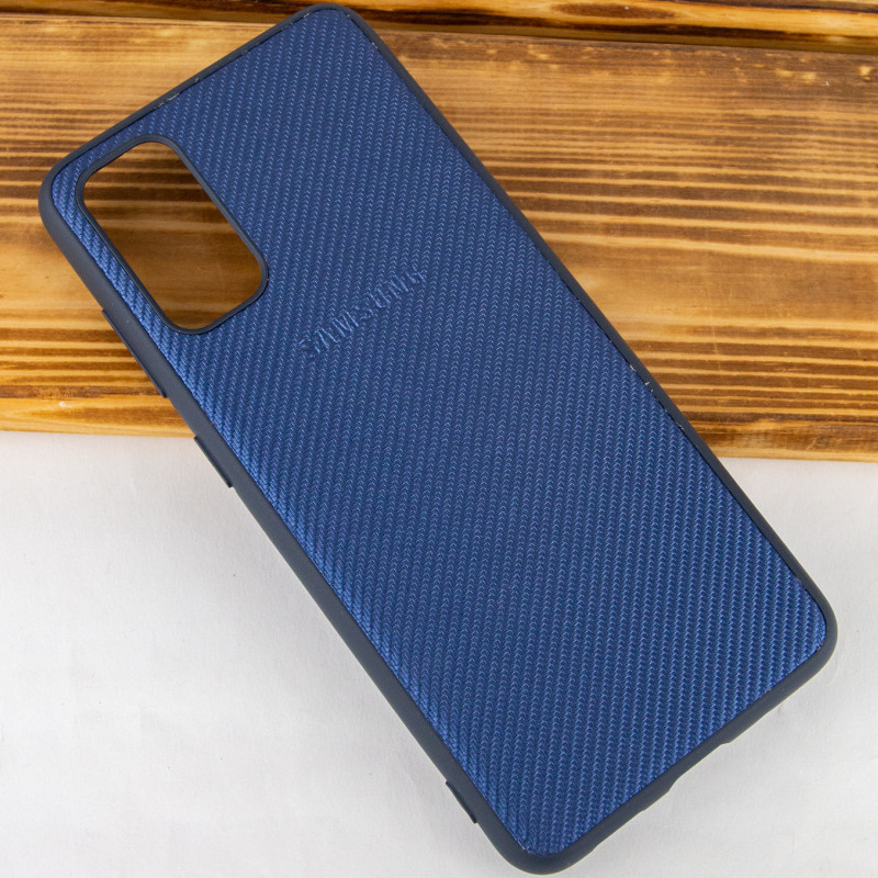 

TPU чехол Fiber Logo для Samsung Galaxy S20 (Синий) 868145