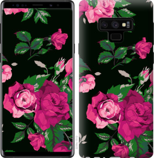 

Чохол Троянди на чорному тлі на Samsung Galaxy Note 9 N960F 920945