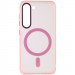 Фото Чехол TPU Lyon frosted with Magnetic Safe для Samsung Galaxy S23 (Pink) на vchehle.ua