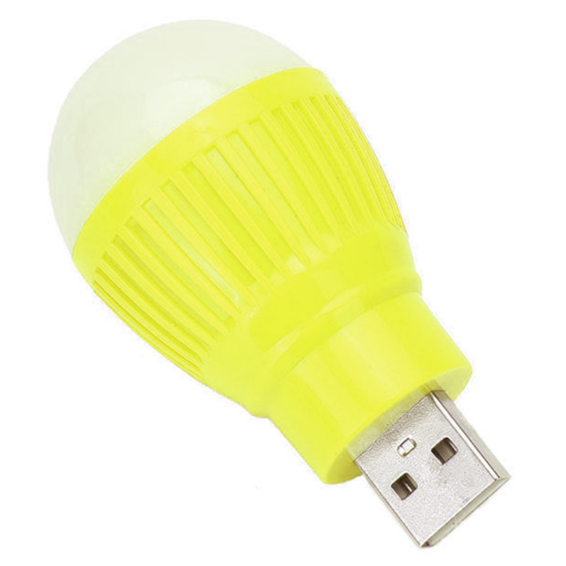 USB лампа Colorful (круглая) (Жовтий)