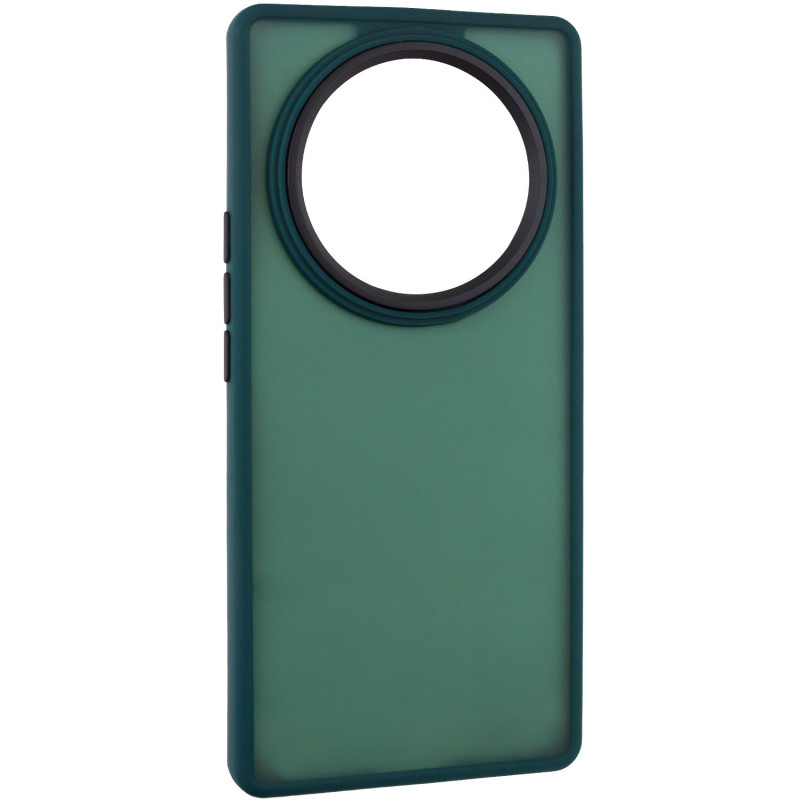 Чехол TPU+PC Lyon Frosted для Xiaomi Redmi Note 14 Pro 4G (Green)