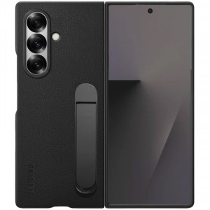 Кожаный чехол Leather Case (AAA) with stand для Samsung Galaxy Z Fold7