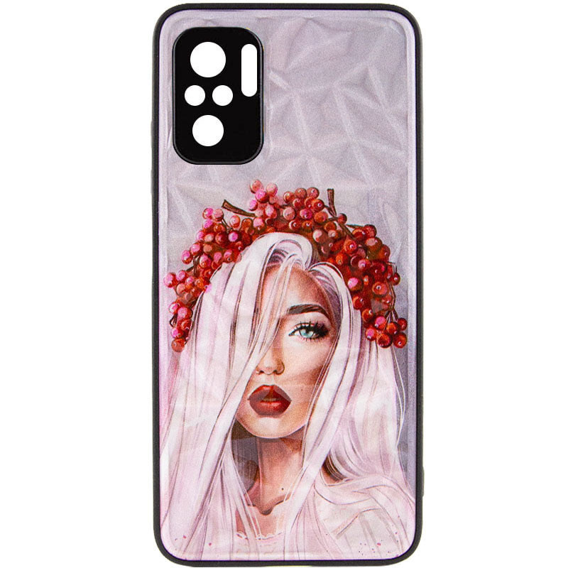 TPU+PC чехол Prisma Ladies для Xiaomi Redmi Note 10 / Note 10s (Ukrainian Girl)