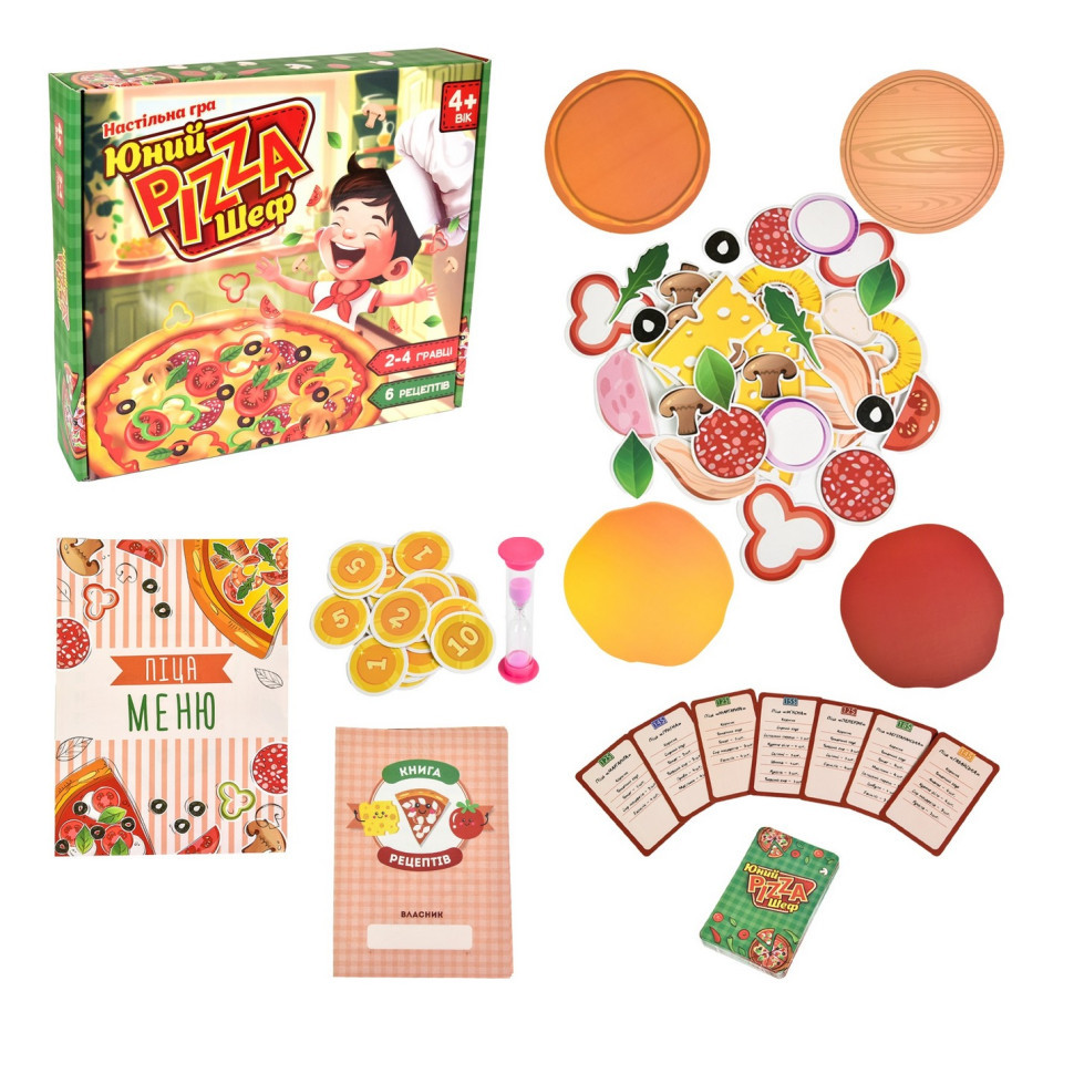 Фото Настольная игра Юный Pizza Шеф 30781 на vchehle.ua
