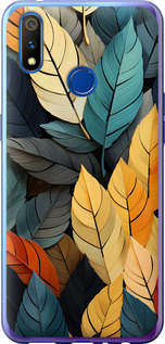 

Чехол Кольорове листя для Realme 3 Pro 1629661