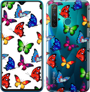 

Чехол Красочные мотыльки для Realme 5 Pro 917057