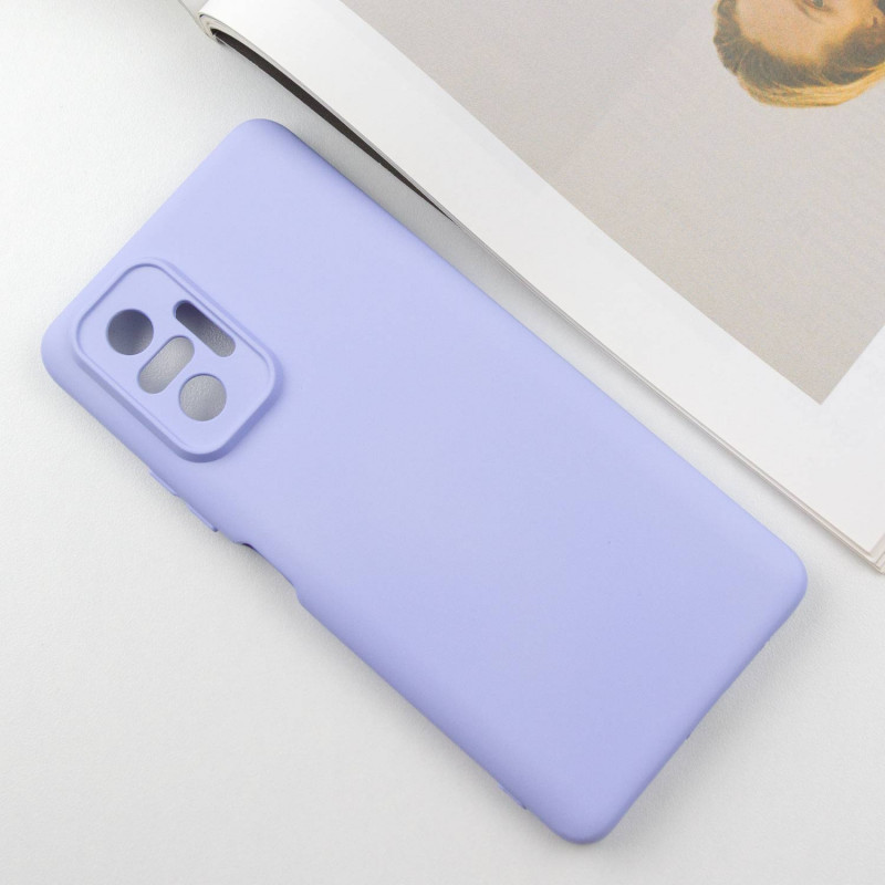 Фото Чехол Silicone Cover Lakshmi Full Camera (AA) для Xiaomi Redmi Note 10 Pro / 10 Pro Max (Сиреневый / Dasheen) в магазине vchehle.ua