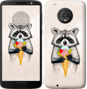 

Чехол Енотик с мороженым для Motorola Moto G6 801439