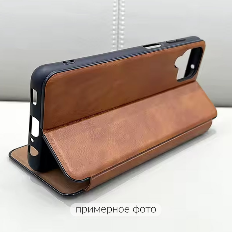 Фото Кожаный чехол-книжка Belora для Xiaomi Redmi 9A (Brown) в магазине vchehle.ua
