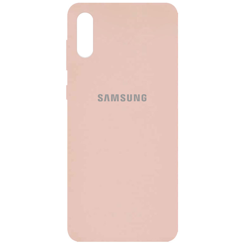 

Чохол Silicone Cover Full Protective (AA) на Samsung Galaxy A02 (Рожевий / Pudra) 1154625