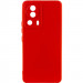 Чохол Silicone Cover Lakshmi Full Camera (A) на Xiaomi 13 Lite (Червоний / Red)