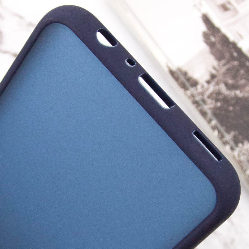 Чехол TPU+PC Lyon Frosted для Oppo A3 4G / A3x 4G/ A40m (Deep Navy) в магазине vchehle.ua