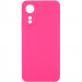 Чехол Silicone Cover Lakshmi Full Camera (AAA) для Oppo A78 4G (Розовый / Barbie pink)