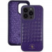 Фото Кожаный чехол Polo Santa Barbara для Apple iPhone 14 Pro Max (6.7") (Purple) на vchehle.ua