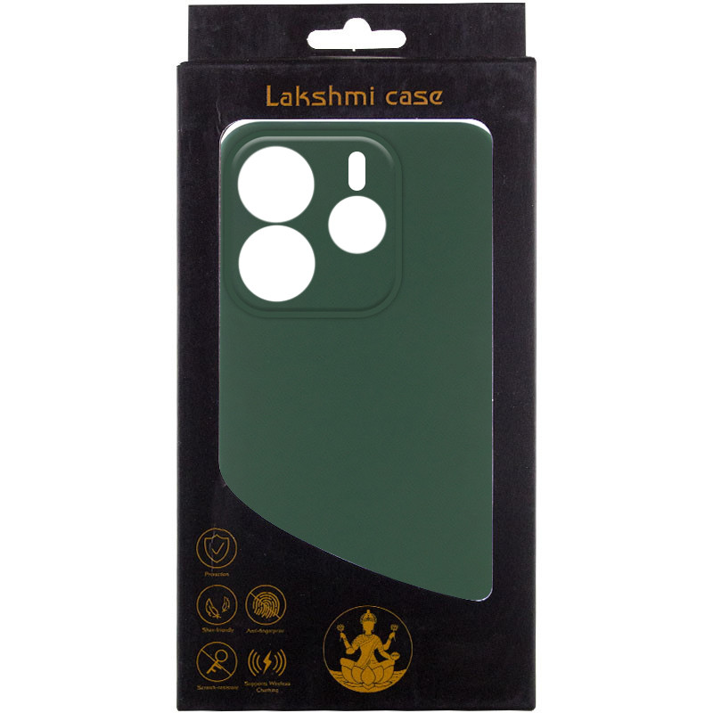 Фото Чохол Silicone Cover Lakshmi (AAA) на Xiaomi Redmi Note 14 5G (Зелений / Cyprus Green) на vchehle.ua