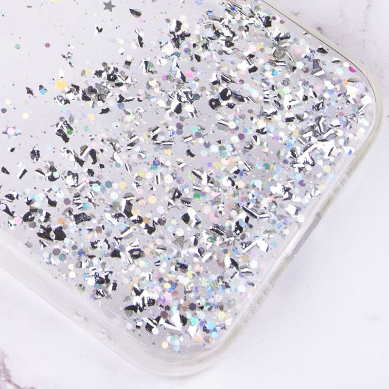 

TPU чехол Spangle star с защитой камеры для Apple iPhone 13 (6.1") (Прозрачный) 1211765