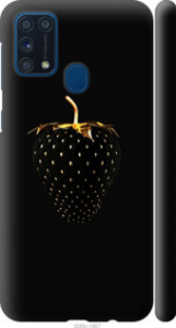 Чохол Чорна полуниця на Samsung Galaxy M31 M315F