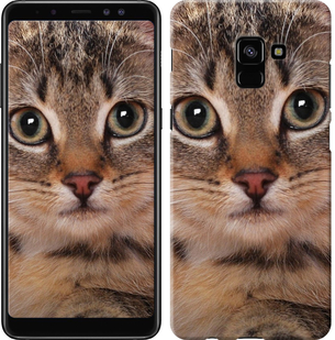 

Чохол Смугастий котик на Samsung Galaxy A8 Plus 2018 A730F 655402