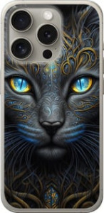 Чехол Кошка для iPhone 15 Pro