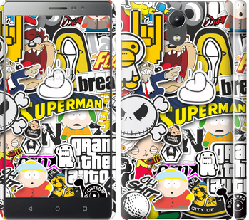 

Чохол Popular logos на Lenovo Phab 2 627953