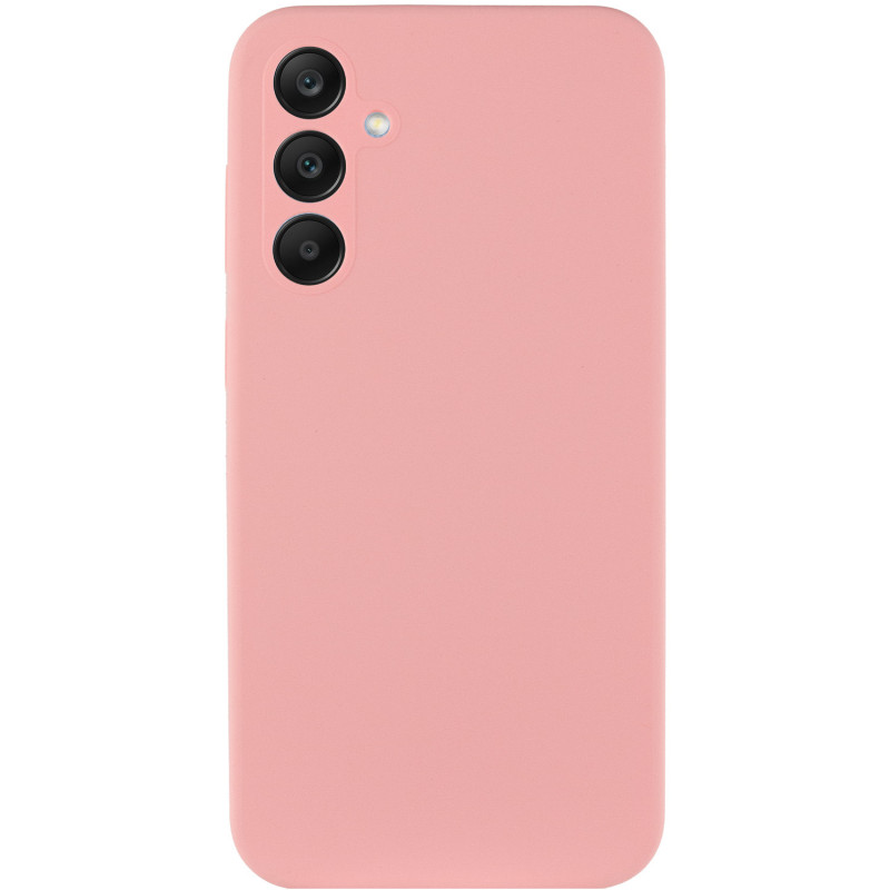 Фото Чохол Silicone Cover Lakshmi Full Camera (AA) на Samsung Galaxy A55 (Рожевий / Pink) на vchehle.ua