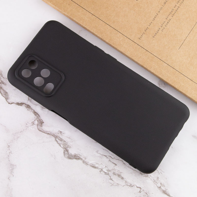 Чохол Silicone Cover Lakshmi Full Camera (A) на Oppo A54 4G (Чорний / Black) в магазині vchehle.ua