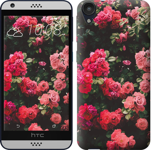 

Чехол Куст с розами для HTC Desire 630 639185
