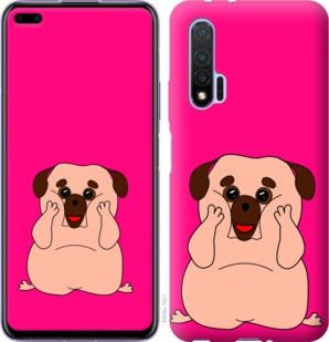 

Чохол Веселий мопс на Huawei Nova 6 928561